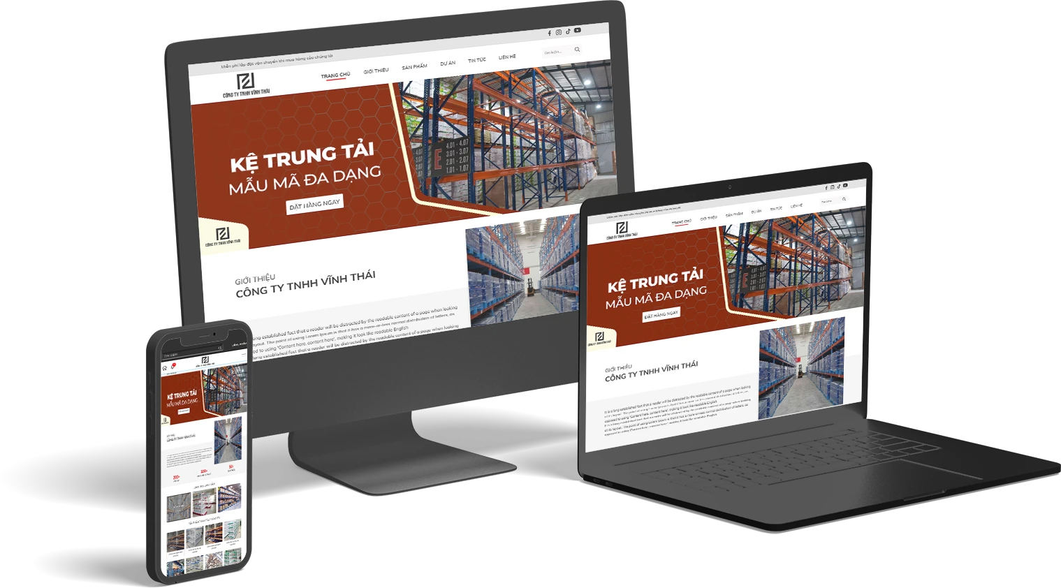 Thiết kế website giới thiệu doanh nghiệp