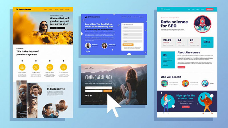 Content Landing Page là 1 loại Content Marketing phổ biến