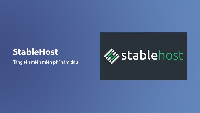 Mua tên miền và Domain tại StableHost