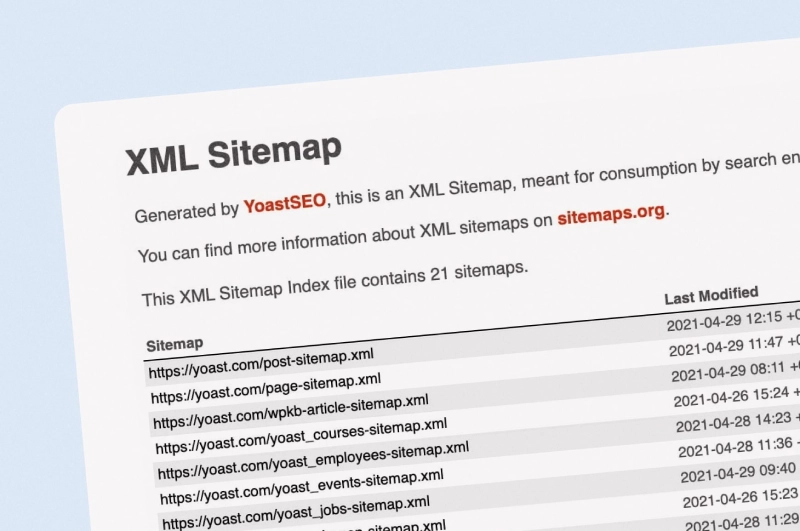 Sitemap Index và cách chia nhỏ sitemap