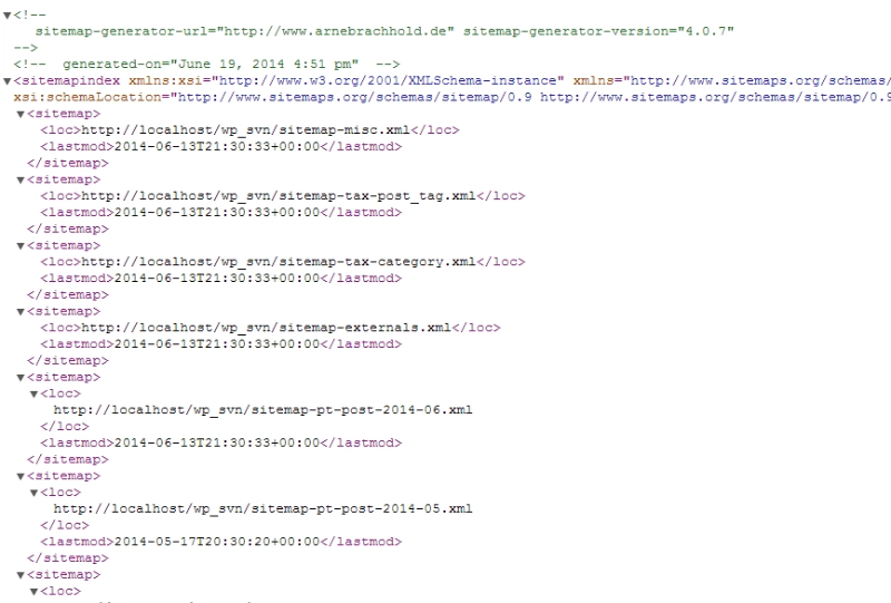 XML Sitemap