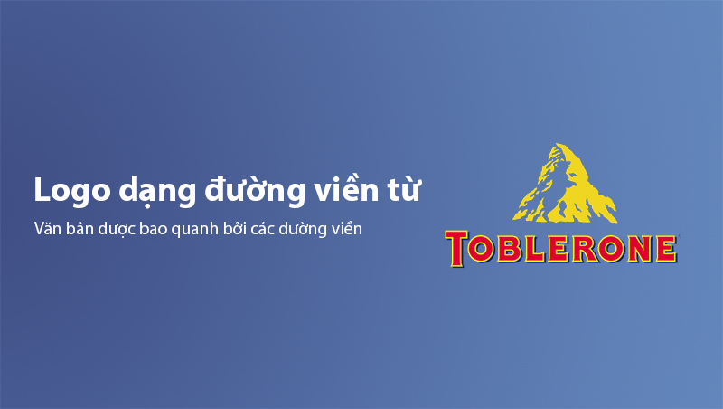 Logo dạng đường viền từ