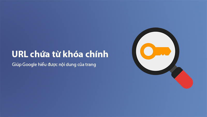 Tối ưu URL bằng cách chèn từ khóa chính